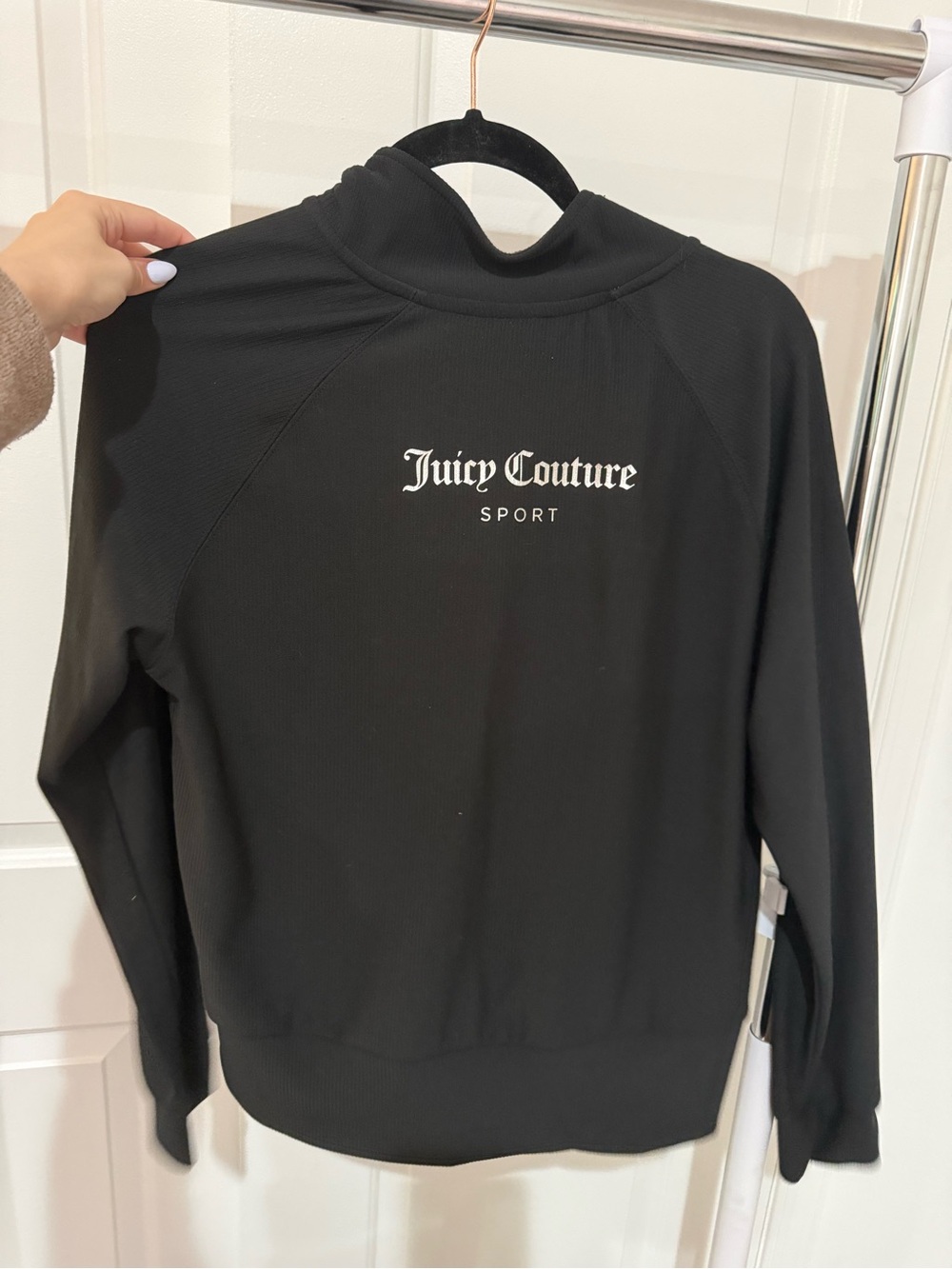 Juicy Couture Black Zip Jacket - Picture 4 of 4